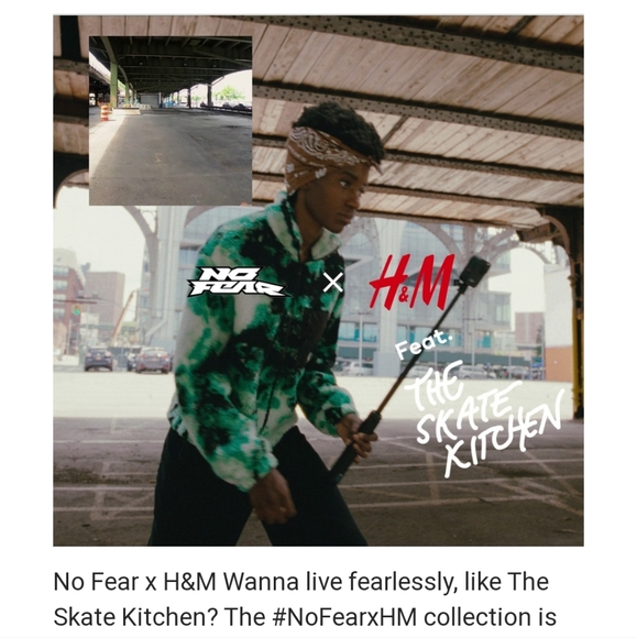 Absolutely ๐NO FEAR X H&M Collab Baggy Streetwear Jean in Black/Gray - Picture 5 of 17